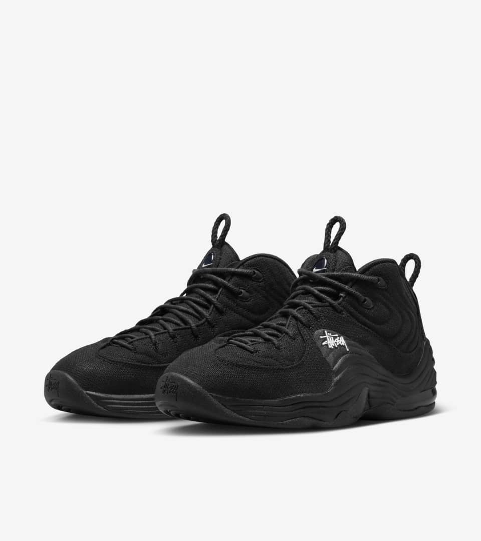 Air Penny 2 x Stüssy 'Black' (DQ5674-001) 發售日期. Nike SNKRS TW