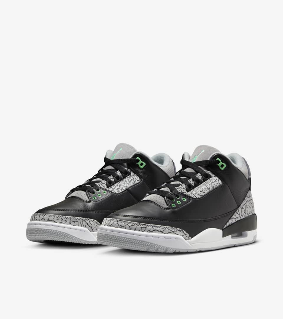 Air Jordan 3 'Green Glow' (CT8532-031) release date. Nike SNKRS IL