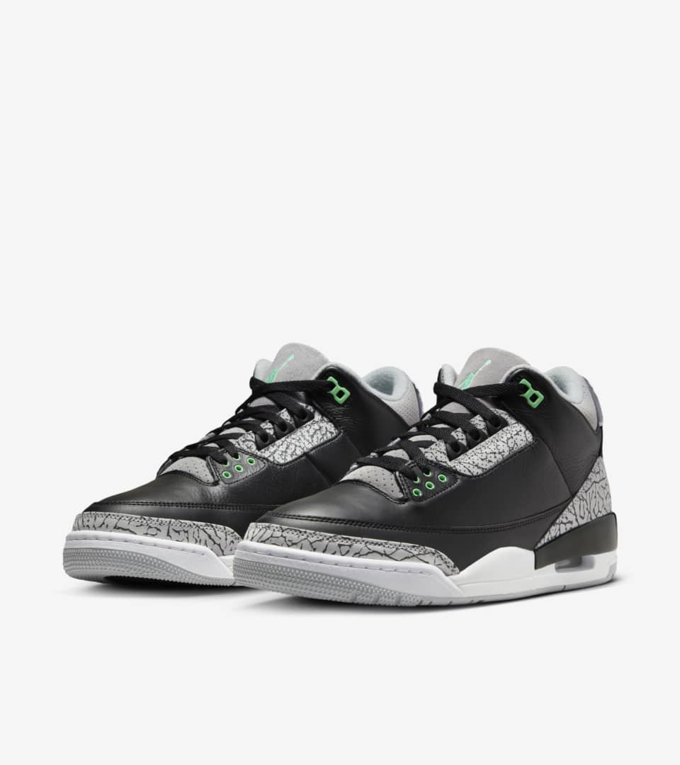 NIKE公式】エア ジョーダン 3 'Green Glow' (CT8532-031 / AJ 3 RETRO ...