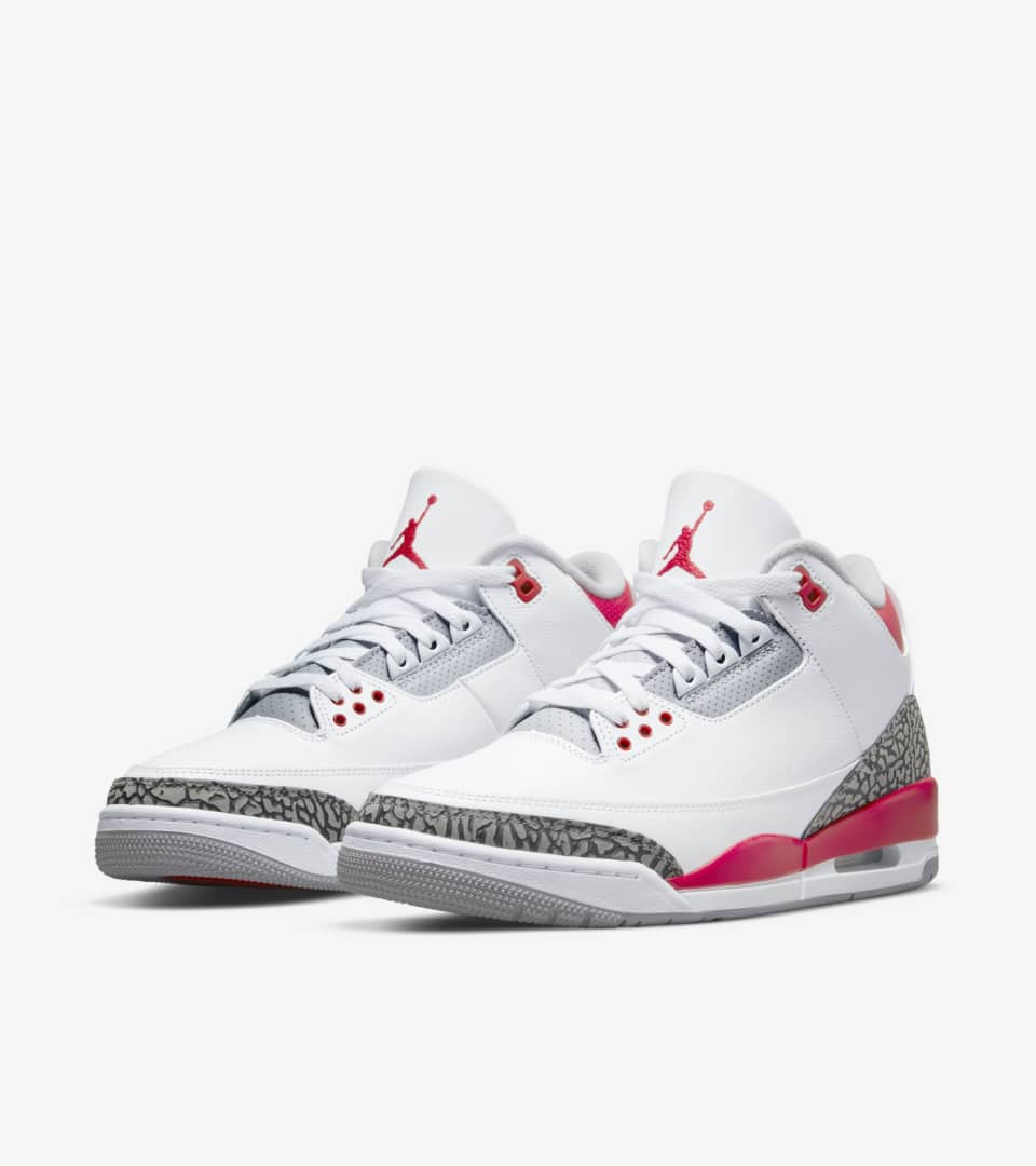 Air Jordan 3 'Fire Red' (DN3707-160) Release Date. Nike SNKRS ID