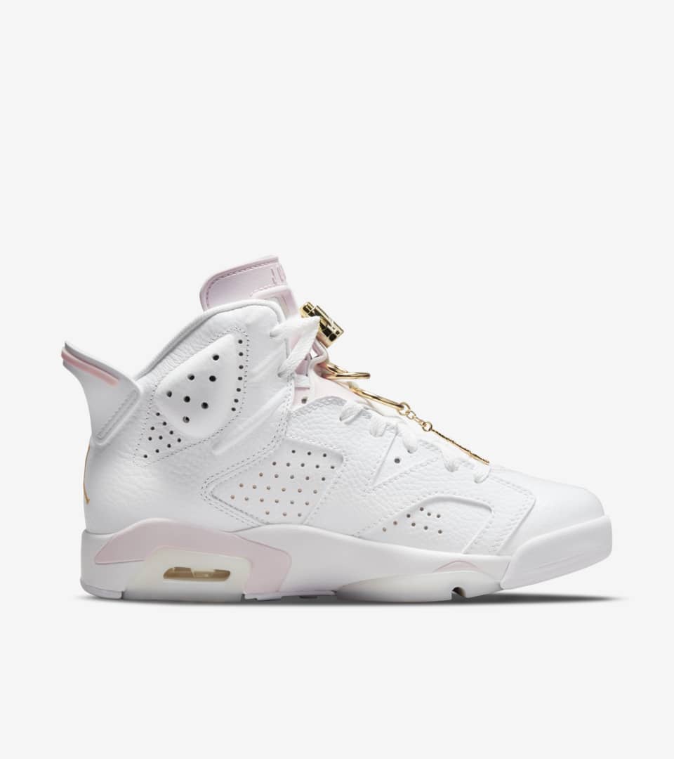 nike air jordan 6 gold hoops