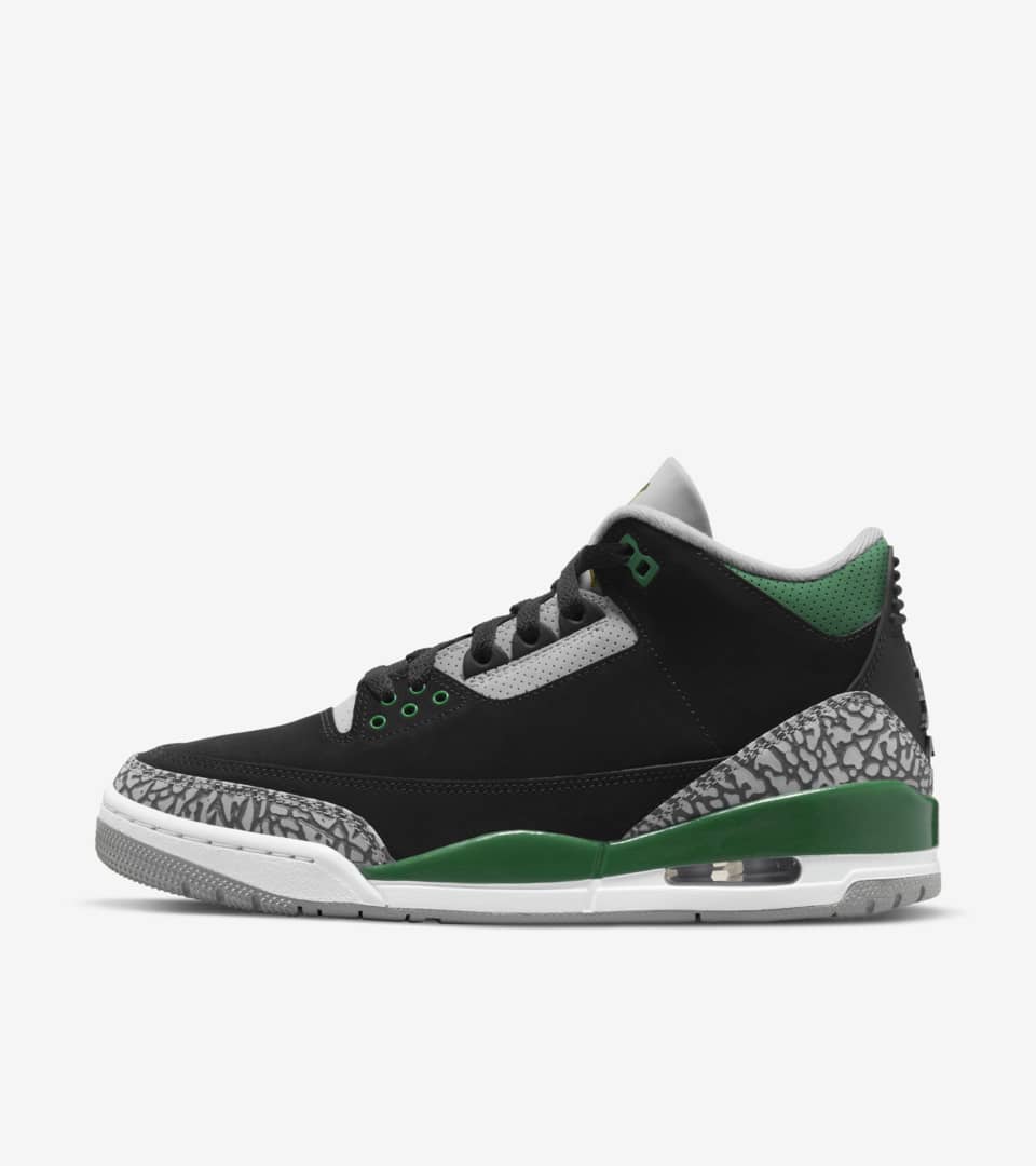 Air Jordan 3 'Pine Green' (CT8532-030) Release Date. Nike SNKRS ID
