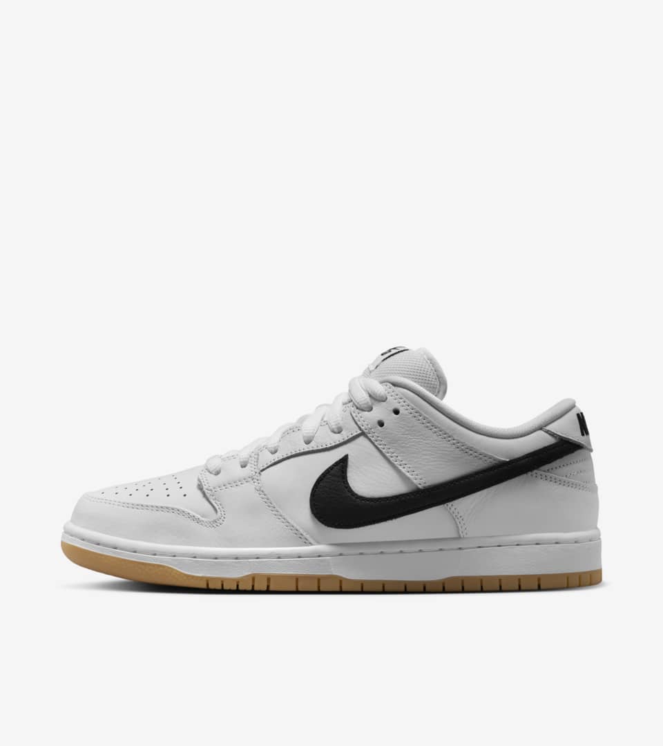 Lanseringsdato For Nike SB Dunk Low White And Gum Light Brown CD2563 101 Nike SNKRS