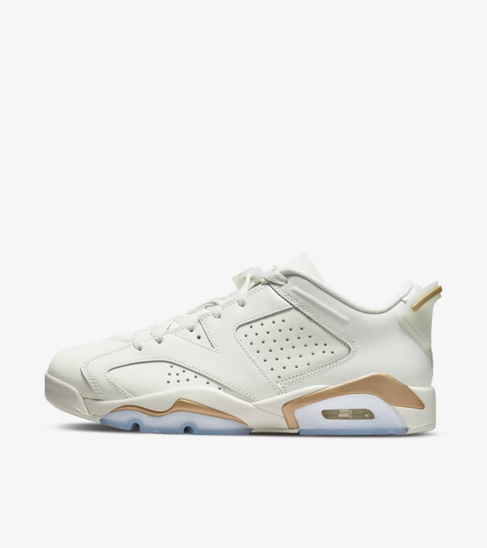 jordan 6 dourado