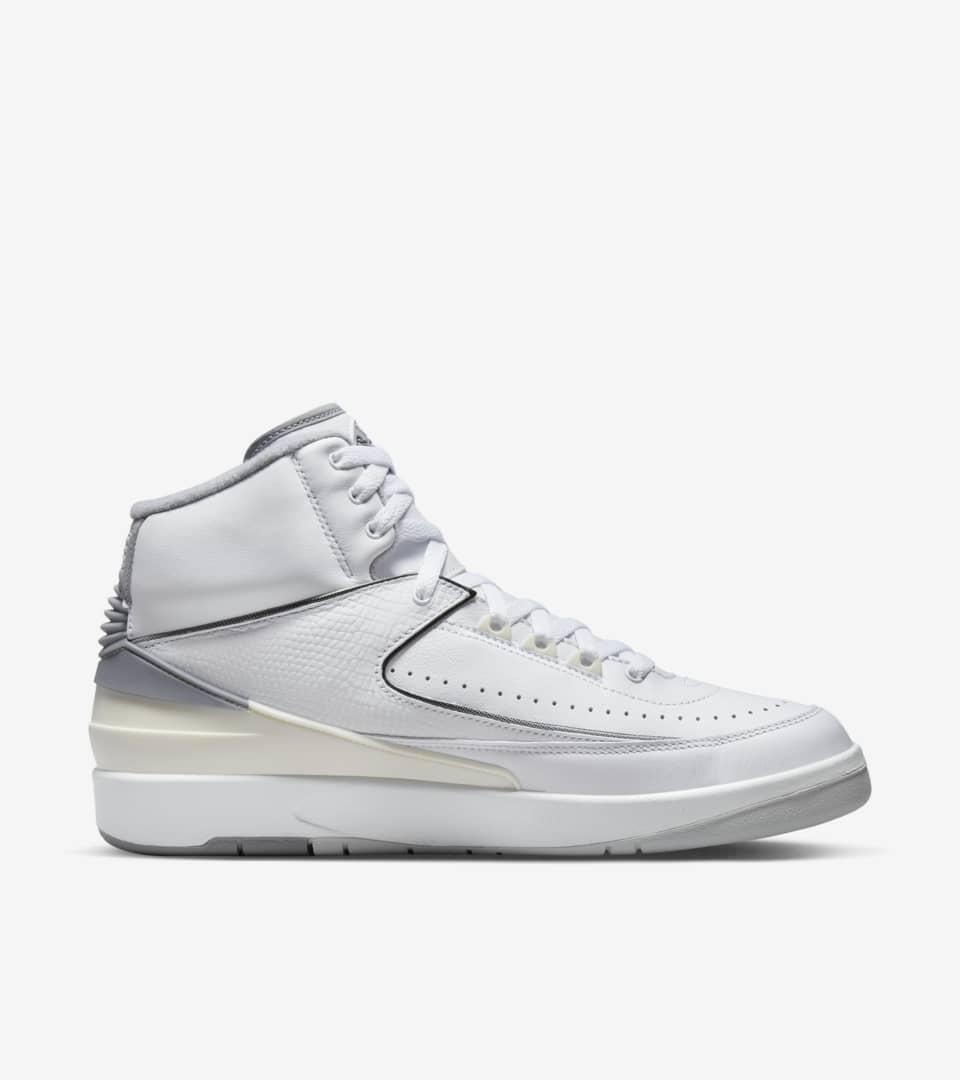 Air Jordan 2 'White and Cement Grey' (DR8884-100) Release Date 