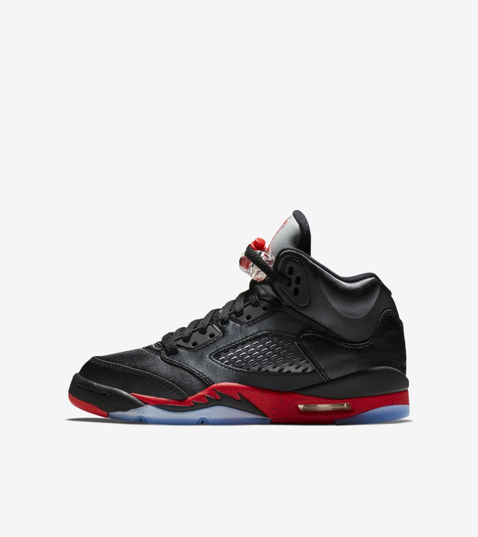 Air Jordan 5 'Black & University Red' Release Date. Nike SNKRS