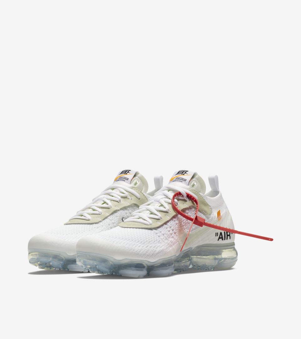 Nike The Ten Air Vapormax Off-White 'White' Release Date