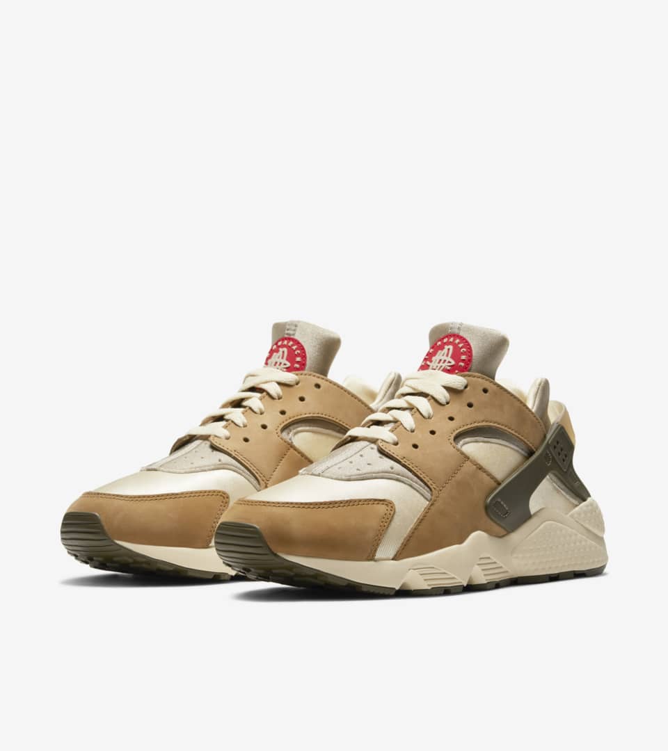 Lanseringsdato For Air Huarache For Stussy Desert Oak Nike Snkrs No