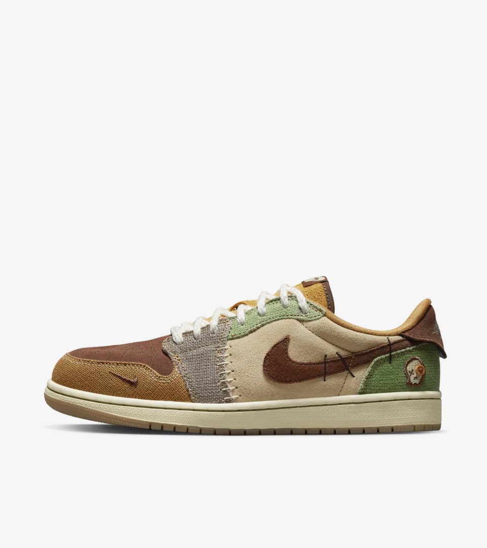 Air Jordan 1 Low 'Flax and Oil Green' (DZ7292-200) Release Date. Nike ...