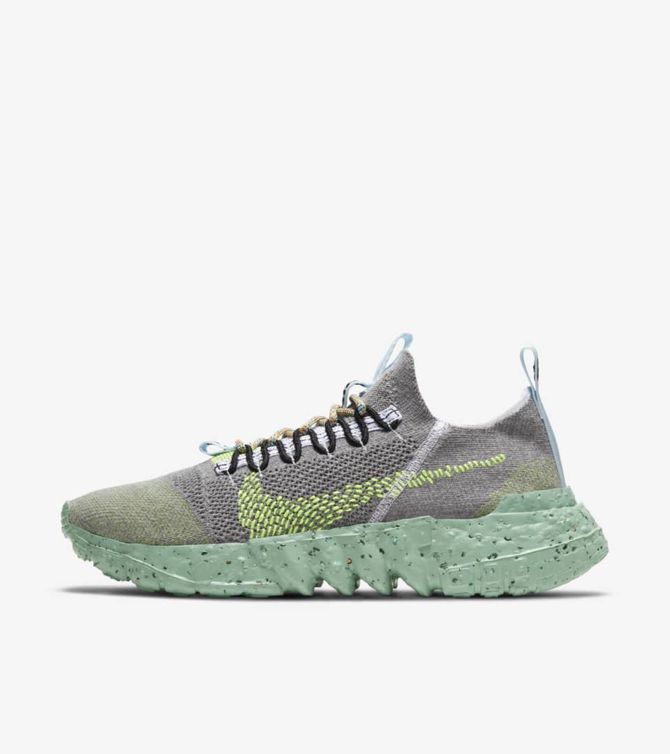 Space Hippie 01 - Healing Jade 'This is Trash' Release Date . Nike SNKRS