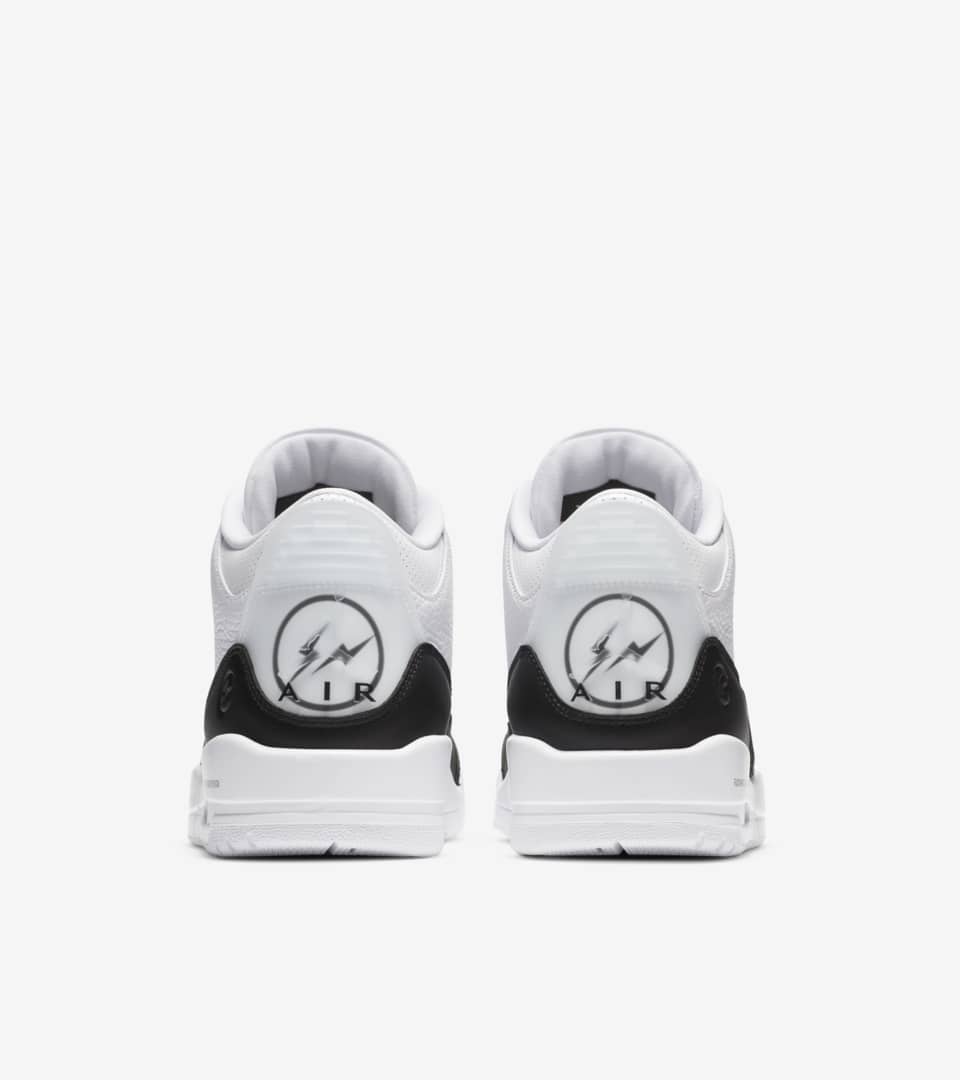 Apropiado efectivo Cornualles Fecha de lanzamiento de las Air Jordan 3 x Fragment "White". Nike SNKRS ES