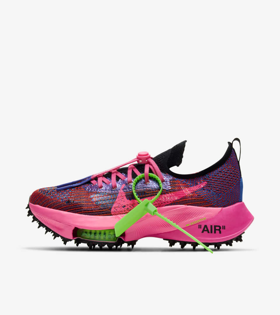 marrón imagina Subproducto Air Zoom Tempo NEXT% x Off-White™ 'Pink Glow' Release Date. Nike SNKRS