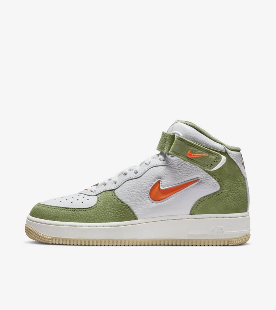 Air Force 1 Mid 'Olive Green and Total 