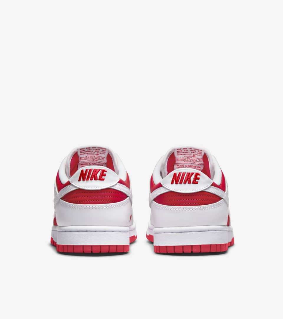 28.0cm nike dunk low championship red