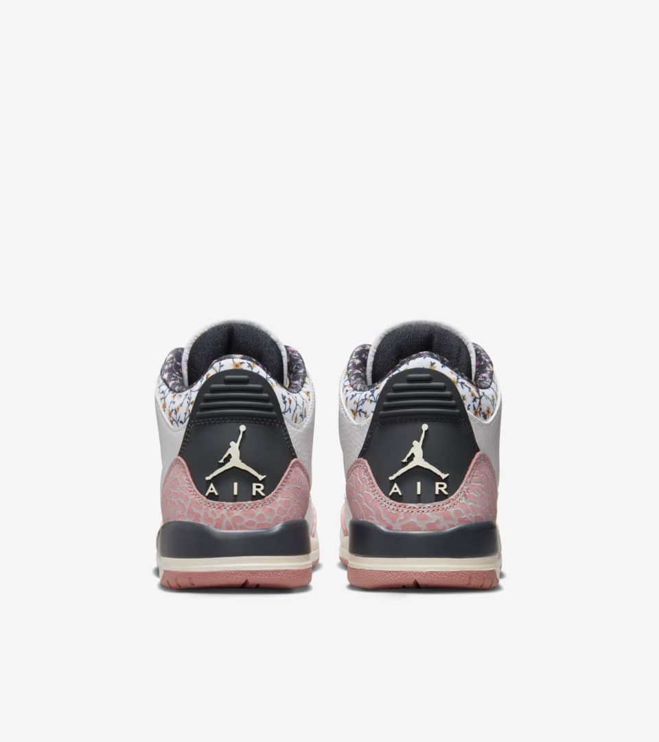 Older Kids' Air Jordan 3 'Vintage Floral' (441140-100) release