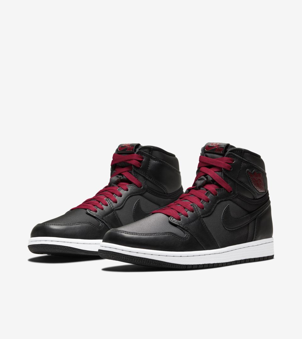 nike air jordan 1 red black