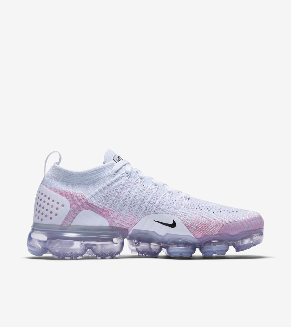 nike vapormax flyknit 2 pink and blue