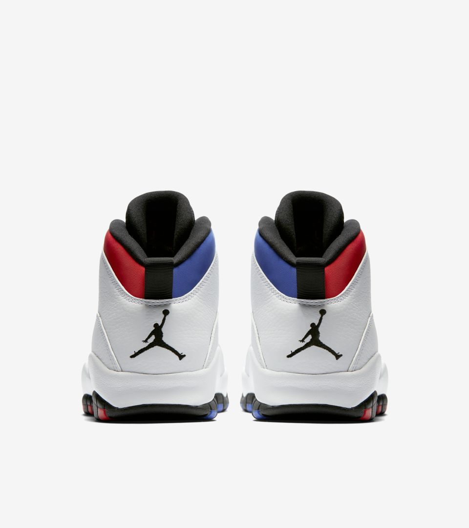 jordan 10s red white and blue