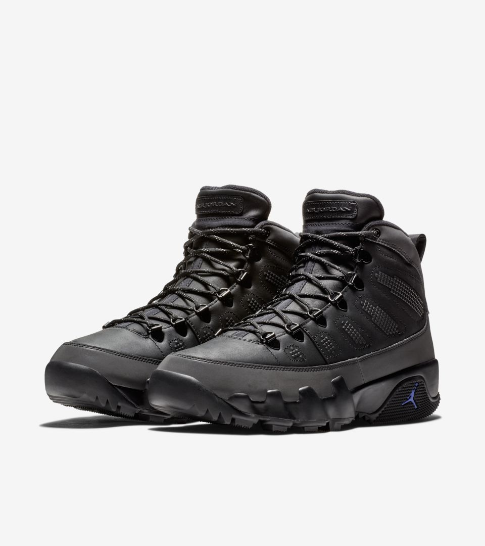 Air Jordan 9 Boot 'Black \u0026 Concord 