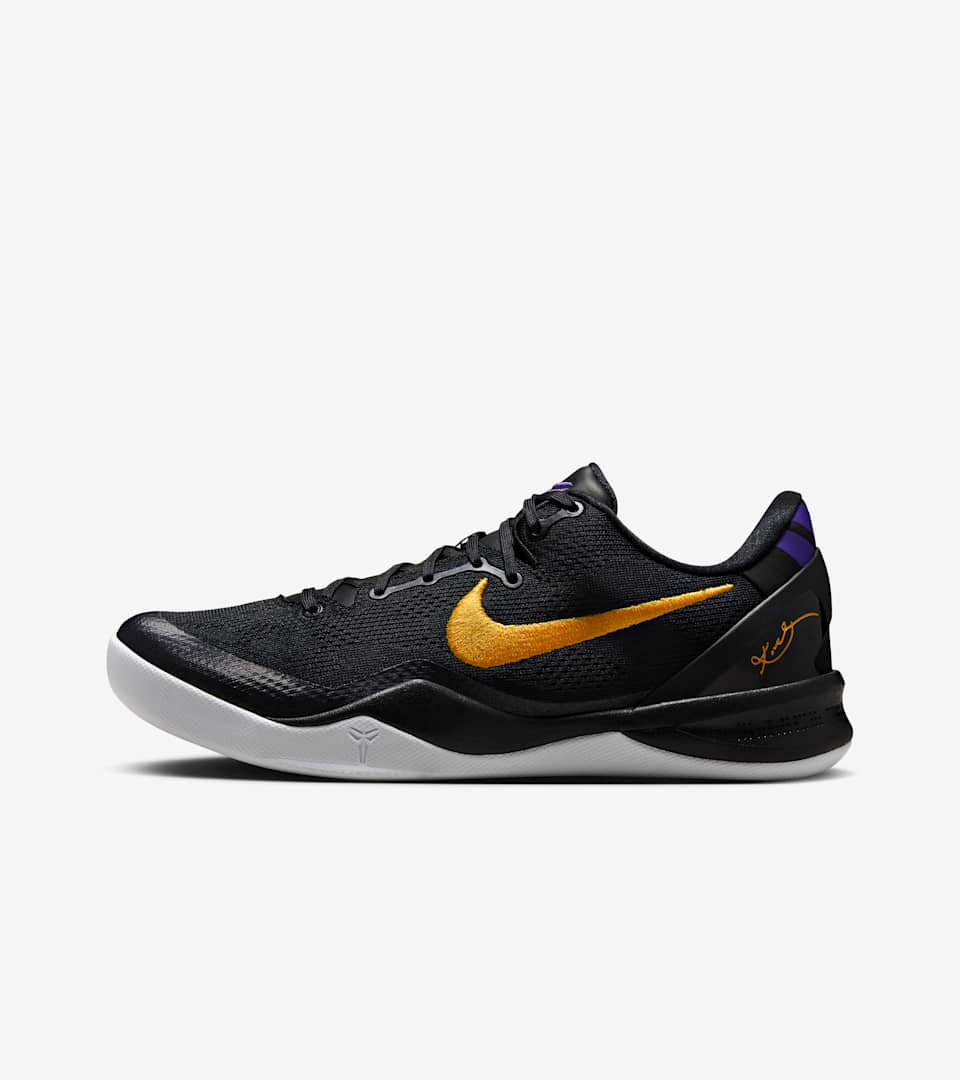 Fecha de lanzamiento de los Kobe 8 Protro Black and University Gold HF9550 001 Nike SNKRS