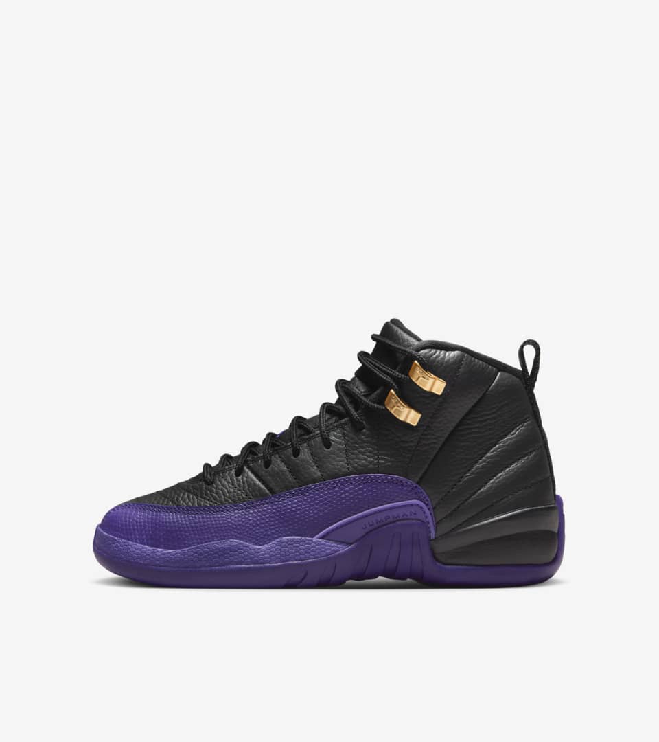 Big Kids' Air Jordan 12 'Field Purple' (153265-057) Release Date. Nike ...