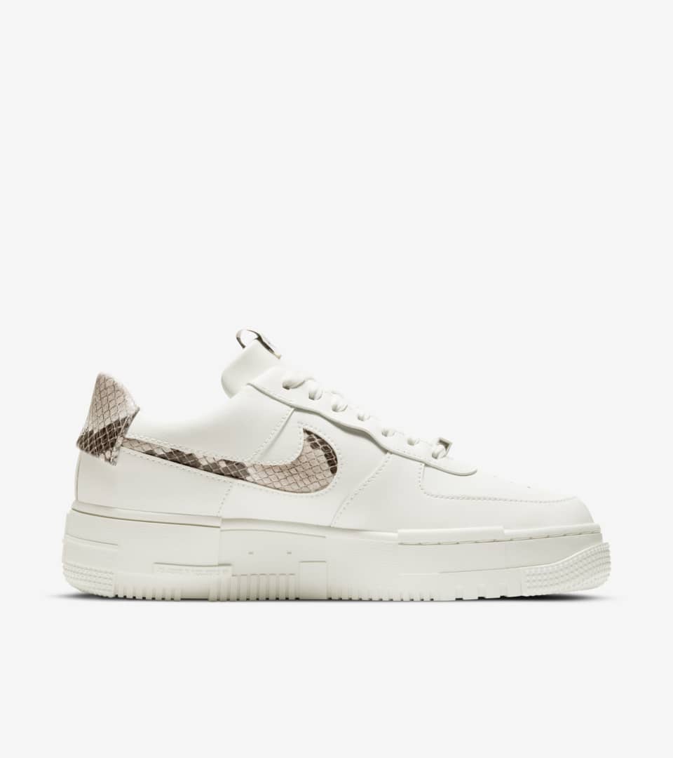 Women's Air Force 1 Pixel 'Sail Snake' Release Date . Nike SNKRS SG