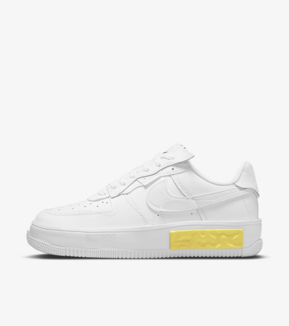Women's Air Force 1 Fontanka 'White Yellow' Release Date. Nike SNKRS MY