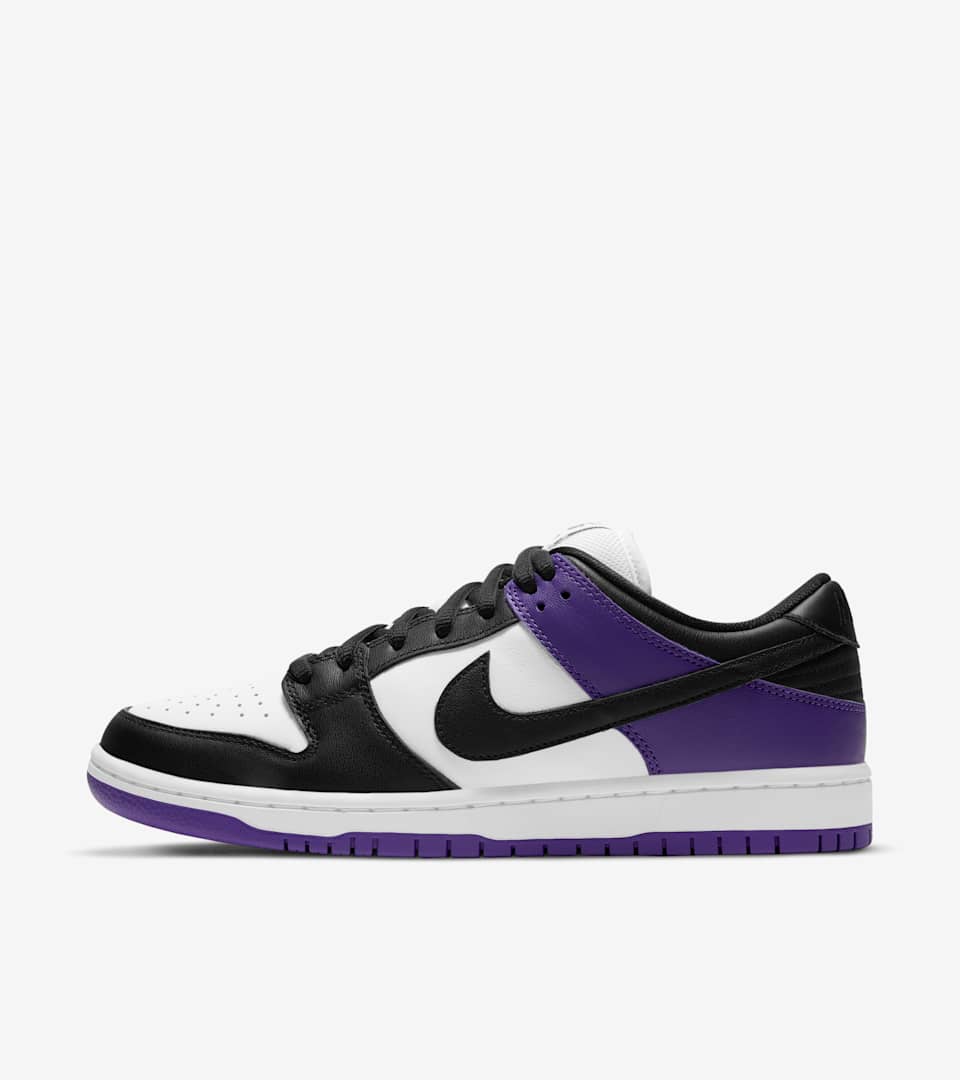 Releasedatum för SB Dunk Low Pro Court Purple. Nike SNKRS SE