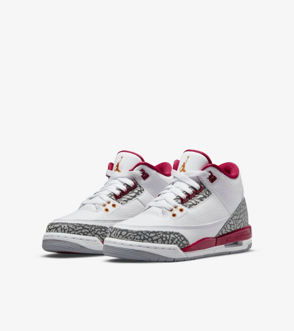 Las Air Jordan 3 Cardinal son las que tienen más personalidad de