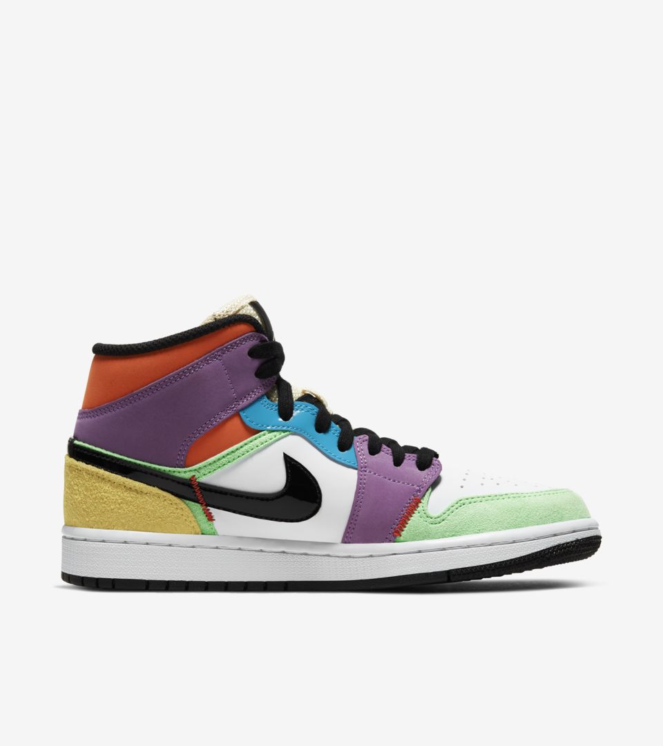 Women's Air Jordan 1 Mid 'Multicolor 