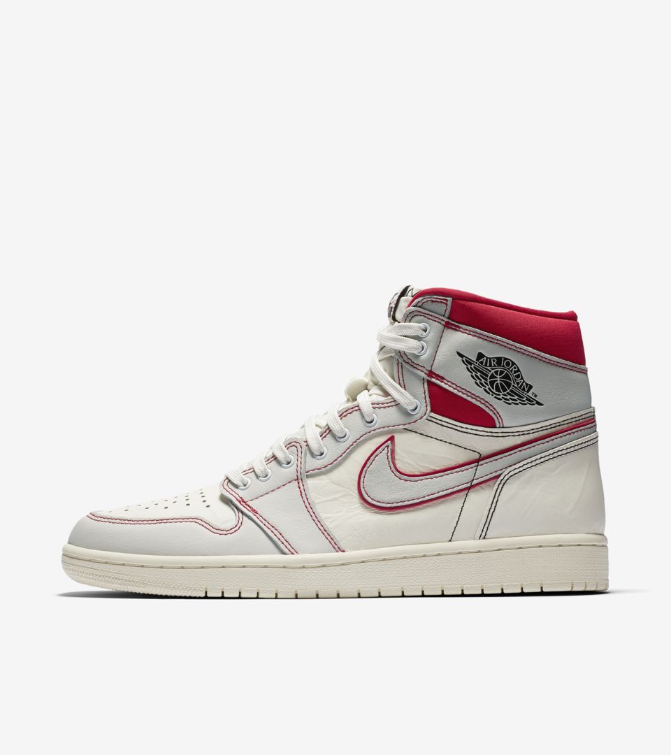 øge Trænge ind ned エア ジョーダン 1 HIGH 'Sail and Phantom and University Red' 発売日. Nike SNKRS JP