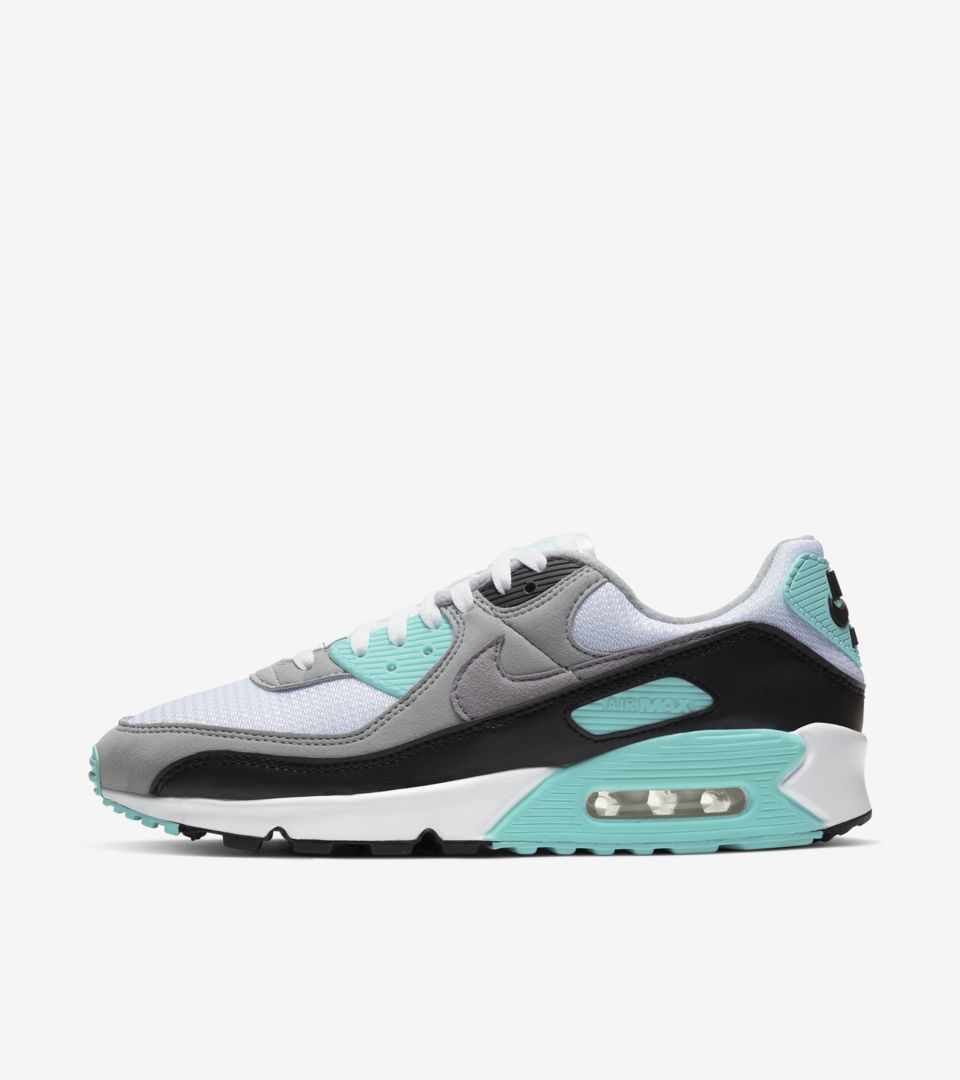 NIKE公式】エア マックス 90 'Hyper Turquoise/Particle Grey' (CD0881-100 / AM 90). Nike  SNKRS JP