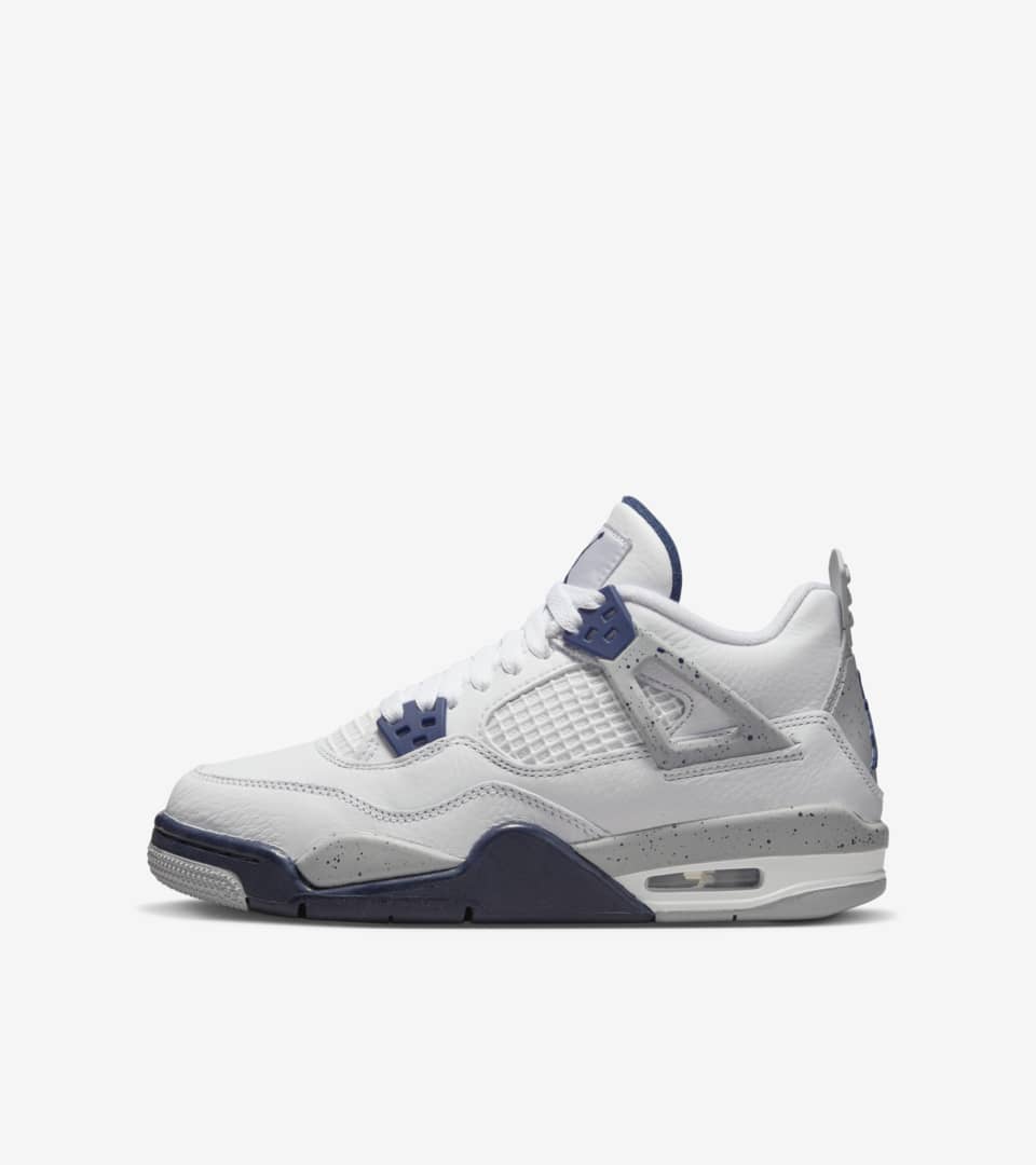 Older Kids' Air Jordan 4 'Midnight Navy' (408452-140) Release Date ...