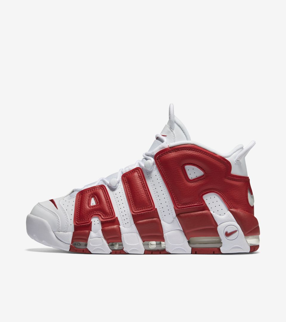 Nike Air More Uptempo 'Varsity Red'. Nike SNKRS