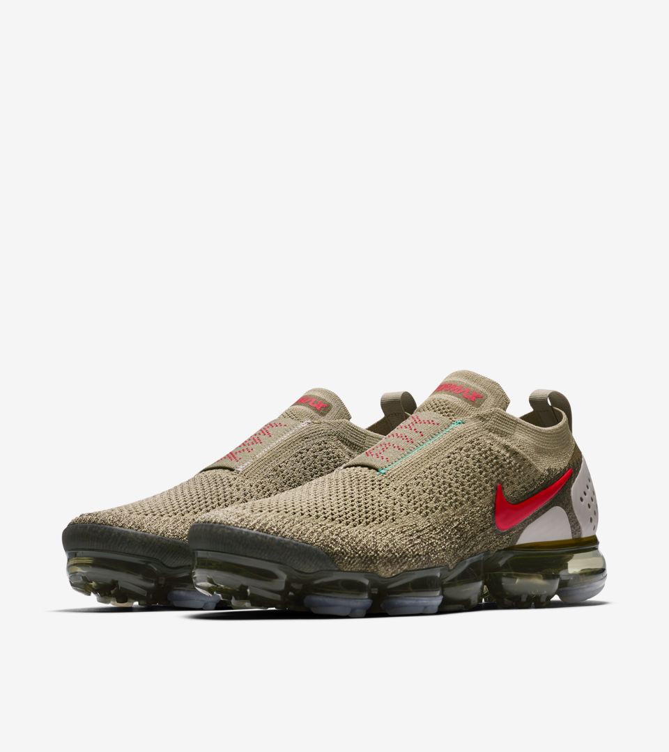 Nike Air Vapormax Moc 2 'Neutral Olive \u0026 Habanero Red' Release Date. Nike  SNKRS