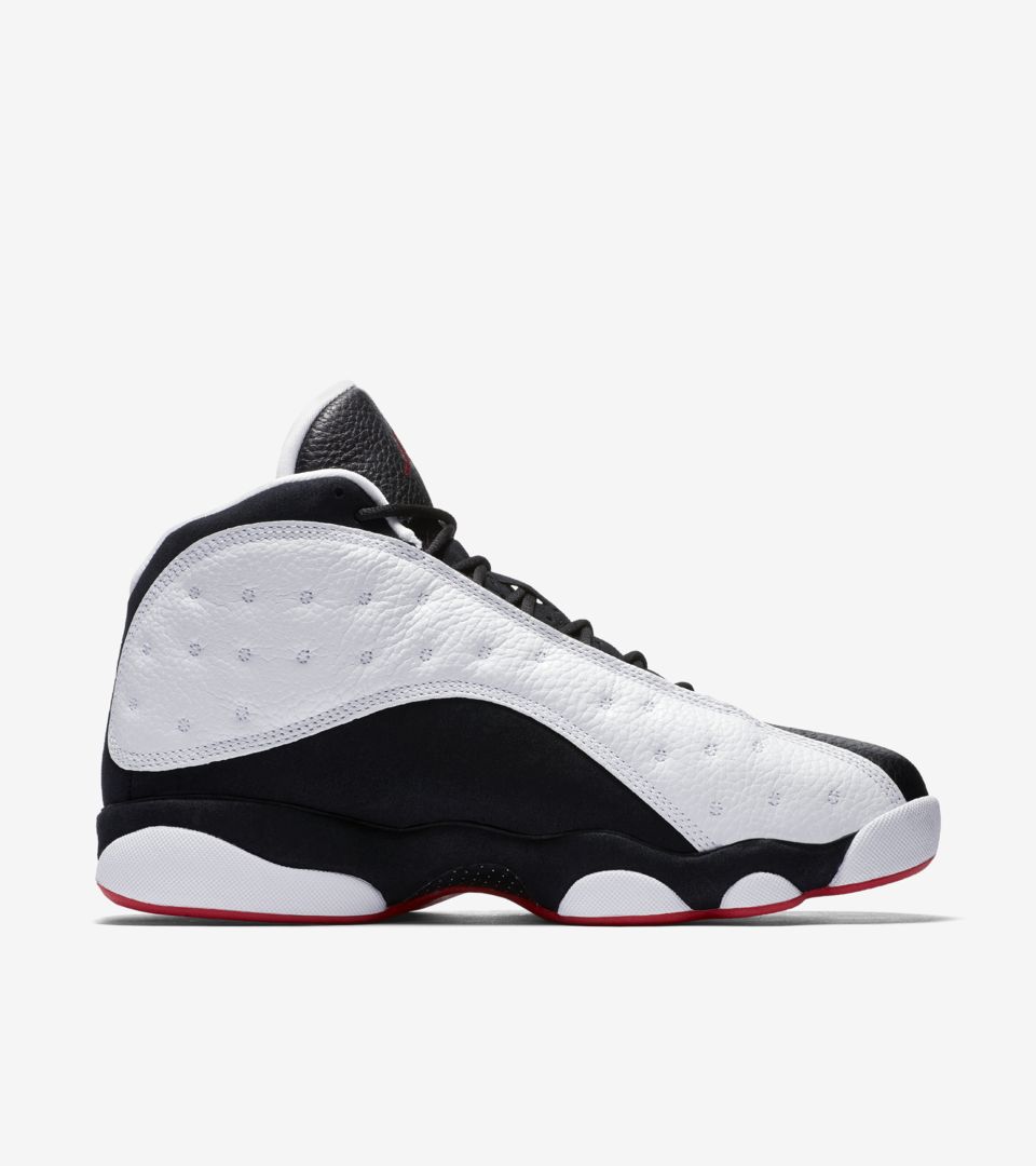 jordan 13 black red white