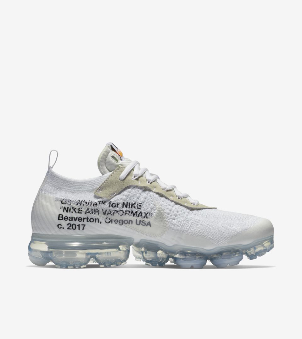 NIKE公式】ナイキ The Ten エア ヴェイパーマックス オフホワイト 'White' (AA3831-100 / VaporMax  off-white). Nike SNKRS JP