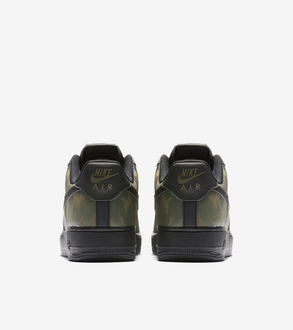 Nike Air Force 1 Low 07 'Medium Olive Camo Reflective' Release Date. Nike  SNKRS