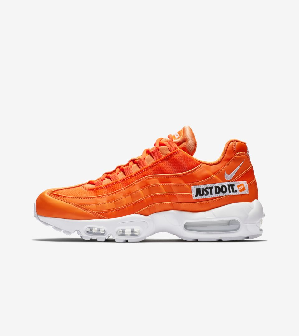 nike air max 95 white orange