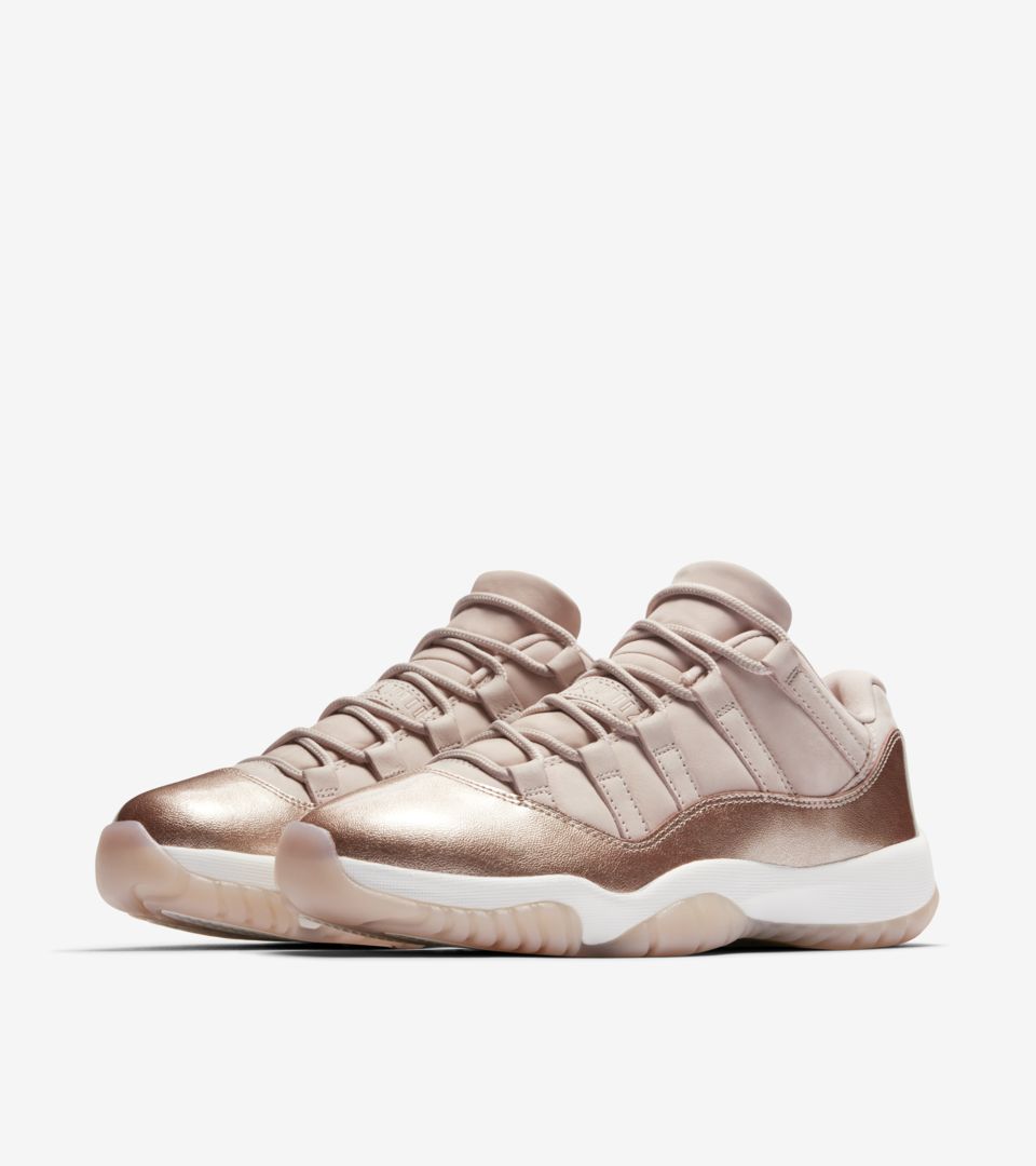 Women's Air Jordan 11 'Rose Gold' Release Date. Nike SNKRS