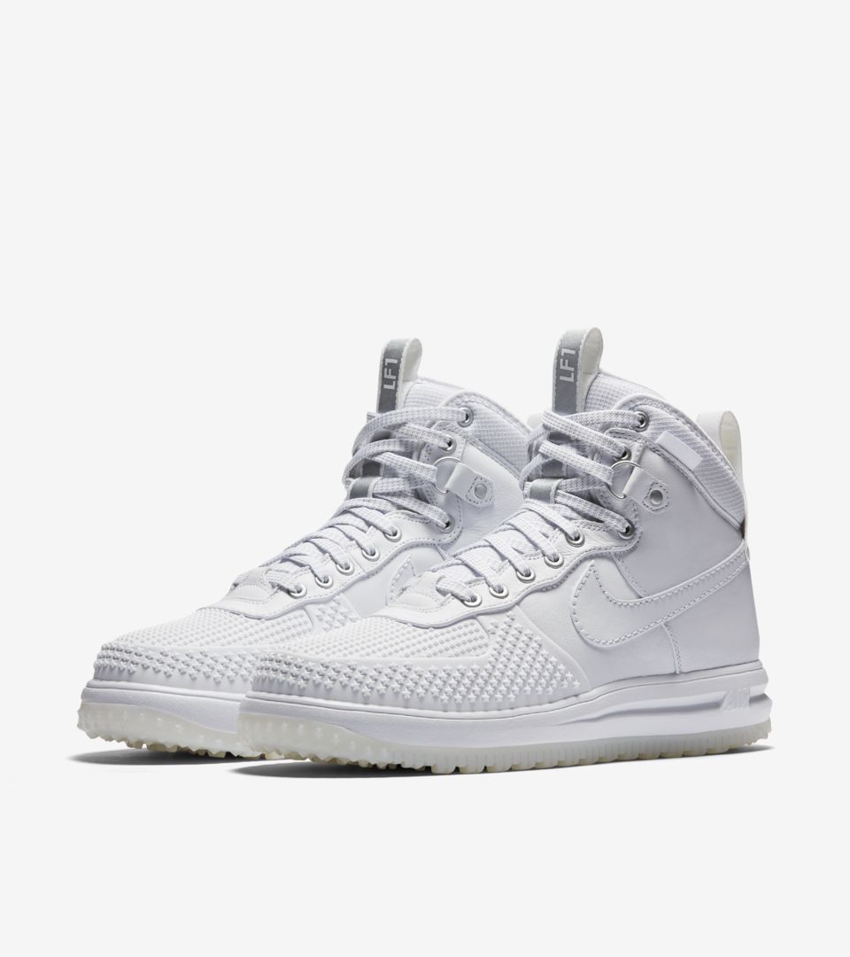 nike lf1 duckboot white