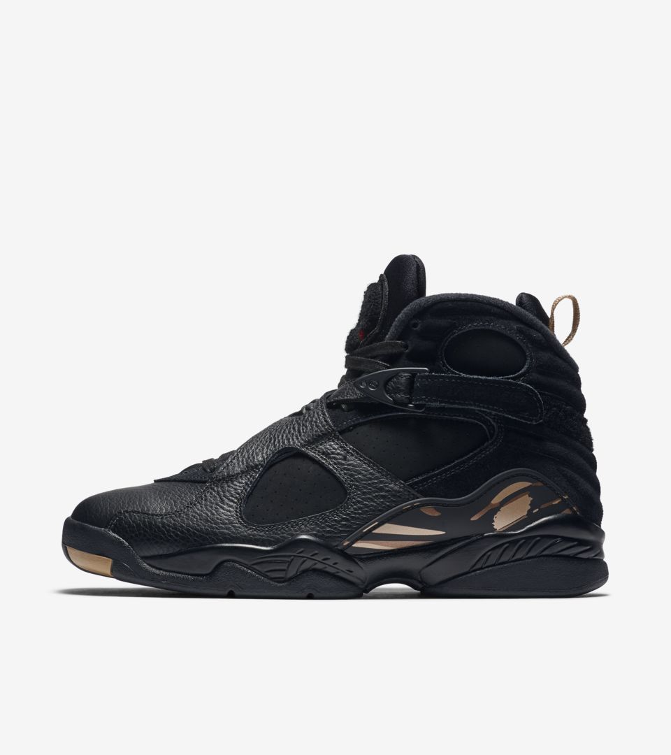 Black jordans size 8 on sale