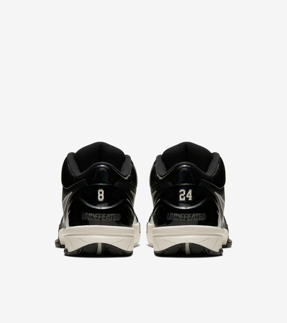 nike × undefeated コービー4 プロトロ　black manba