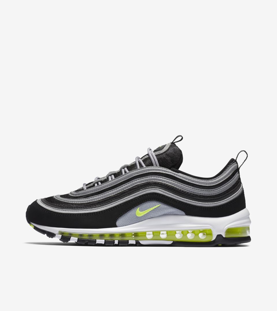 Nike Air Max 97 'Black & Volt' Release Date. Nike SNKRS