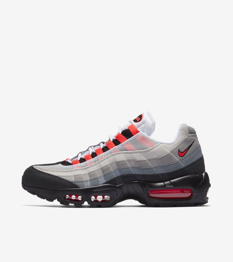 nike air max 95 grey and orange