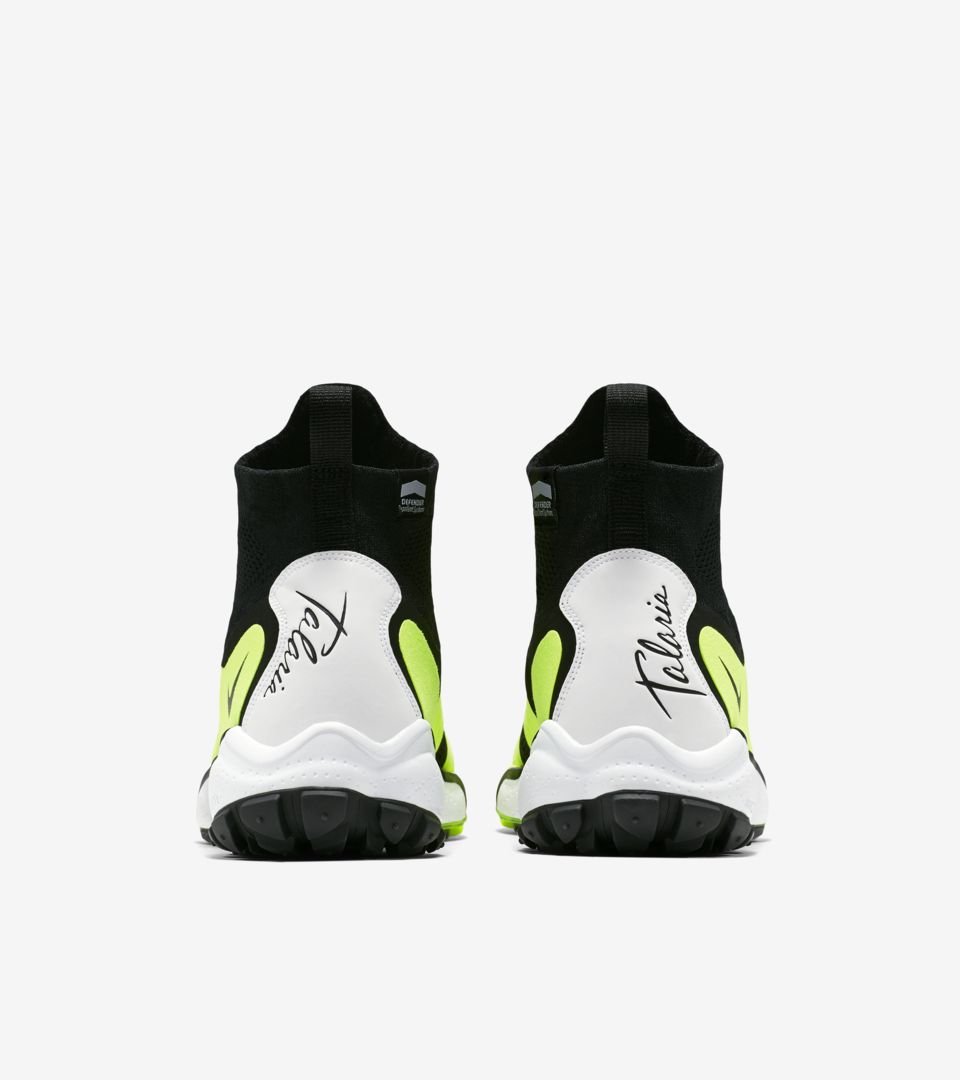 No lo hagas canta Simpático NikeLab Air Zoom Talaria Mid Flyknit 'Black & Volt'. Nike SNKRS