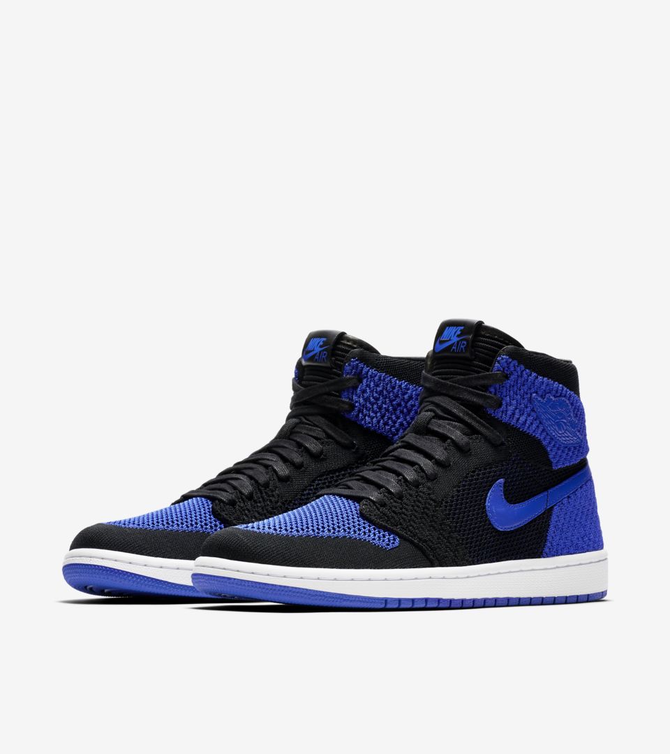 NIKE公式】エア ジョーダン 1 AJ1 レトロ HIGH フライニット 'Black