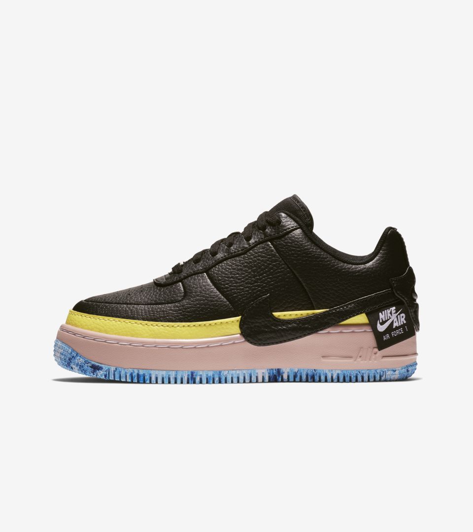 Women's Nike Air Force 1 Jester XX Reimagined 'Black Sonic Yellow' Release Date. SNKRS