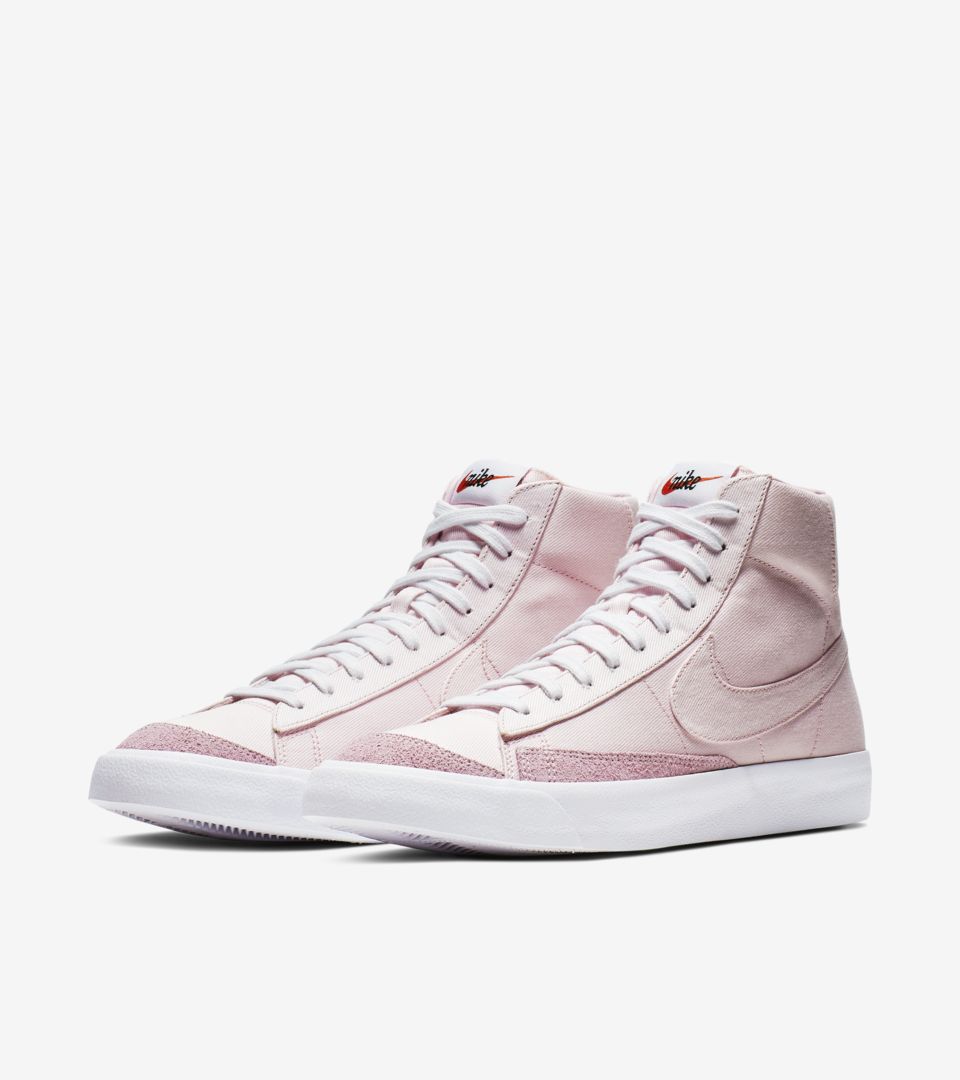 nike blazer mid vintage pink