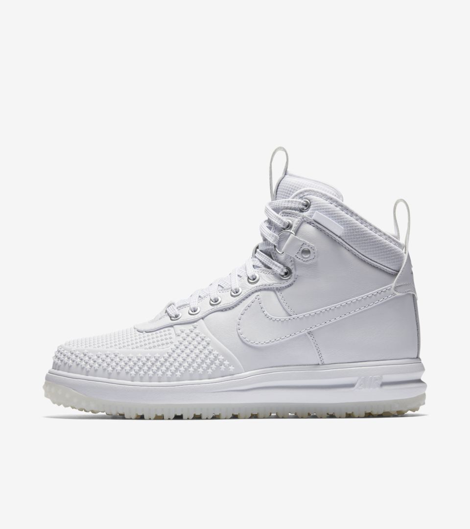 nike lunar force 1 duckboot white